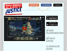 Tablet Screenshot of middlemanagerofjustice.com